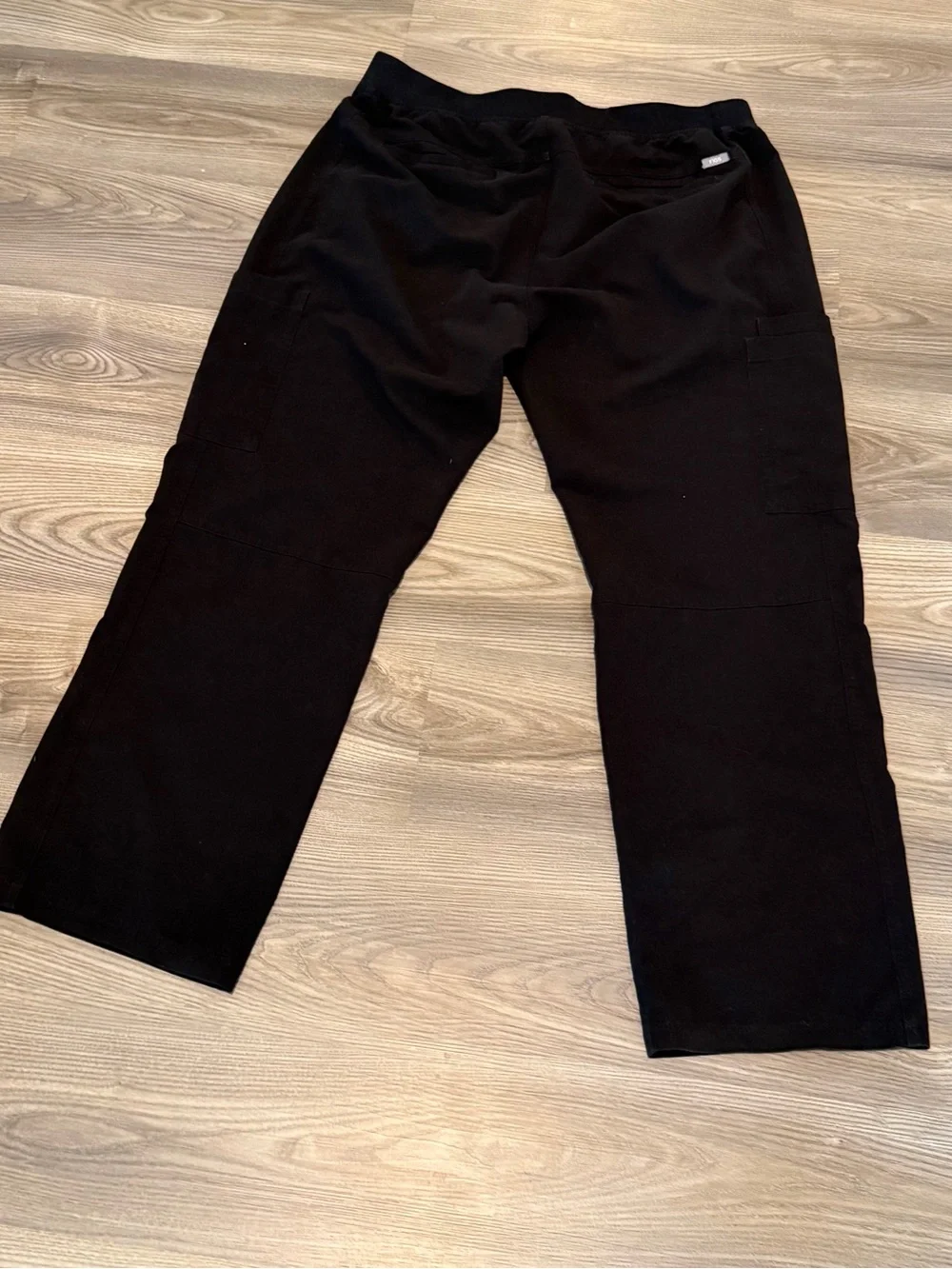 Figs Axim Straight Leg Black Scrub Pant Mens size XL